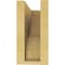 Ekena Millwork 4"W x 8"D x 8"H Classic Garner Rough Cedar Woodgrain TimberThane Corbel, Primed Tan CORUR04X08X08GARRCPR - alternate 2